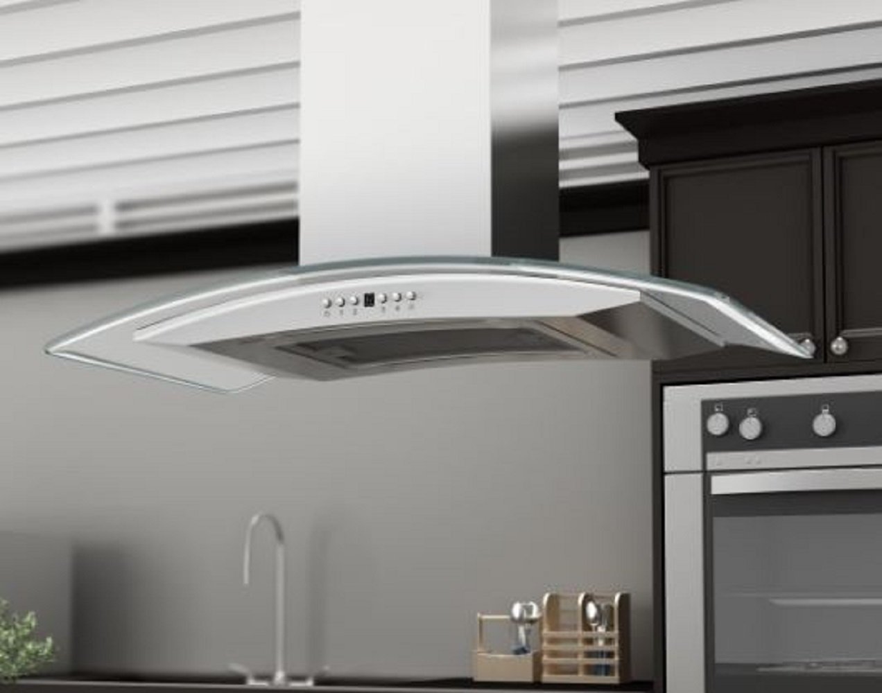 Z Line GL14i36 760 CFM Island Mount Range Hood, 36" N3 free image download