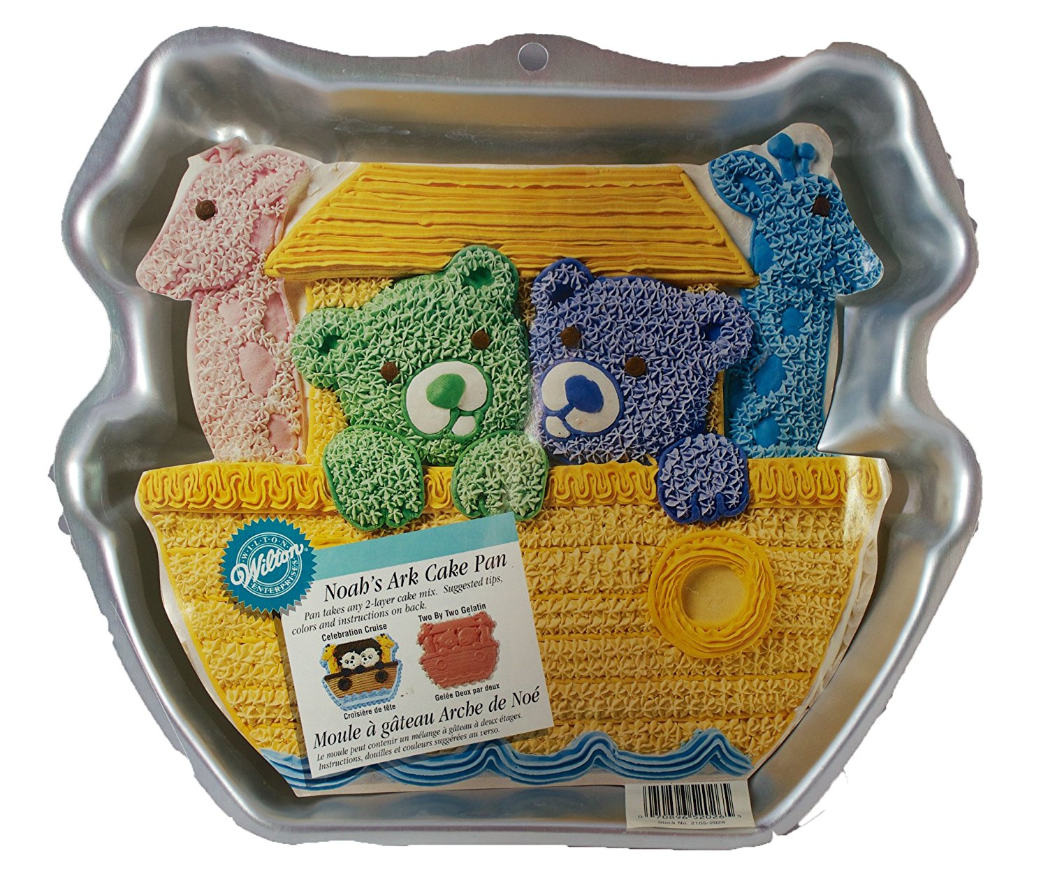 Wilton Noah's Ark Animals Boat Cake Pan (21052026, 1999) N2 free image