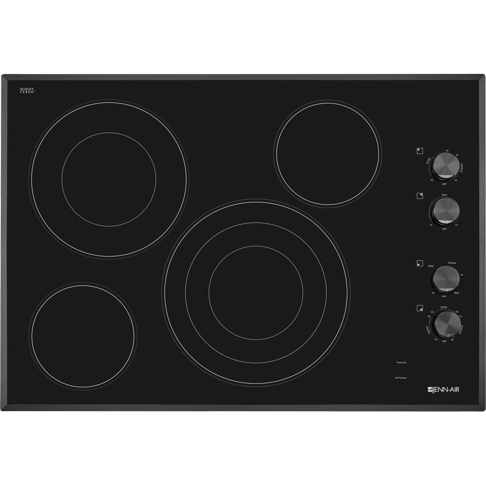 JennAir JEC3430BB 30" Black Electric Radiant Cooktop w/4 Burners free