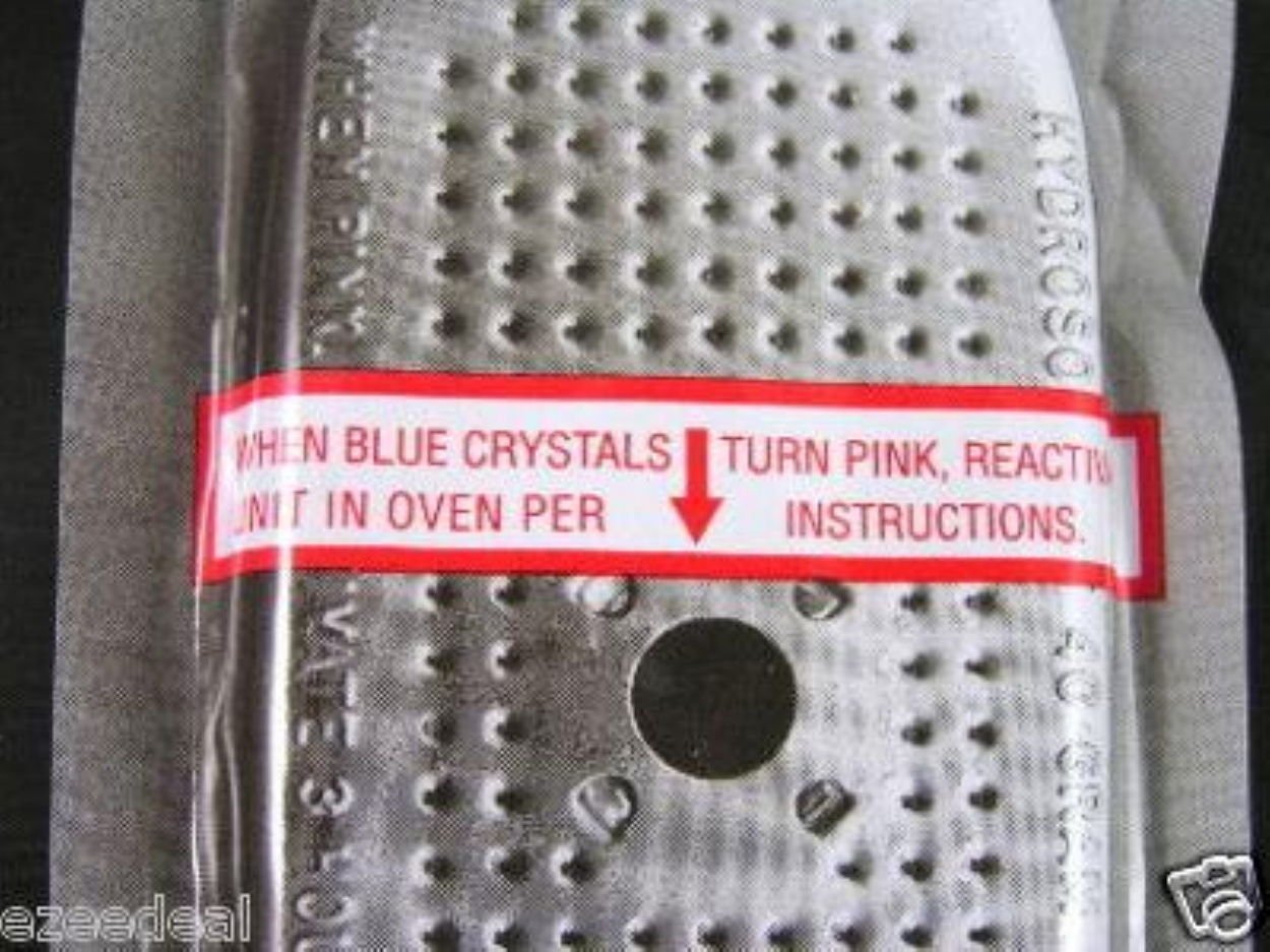 5 Silica Gel Hydrosorbent 40 Gram Canisters Desiccant Dehumidifying