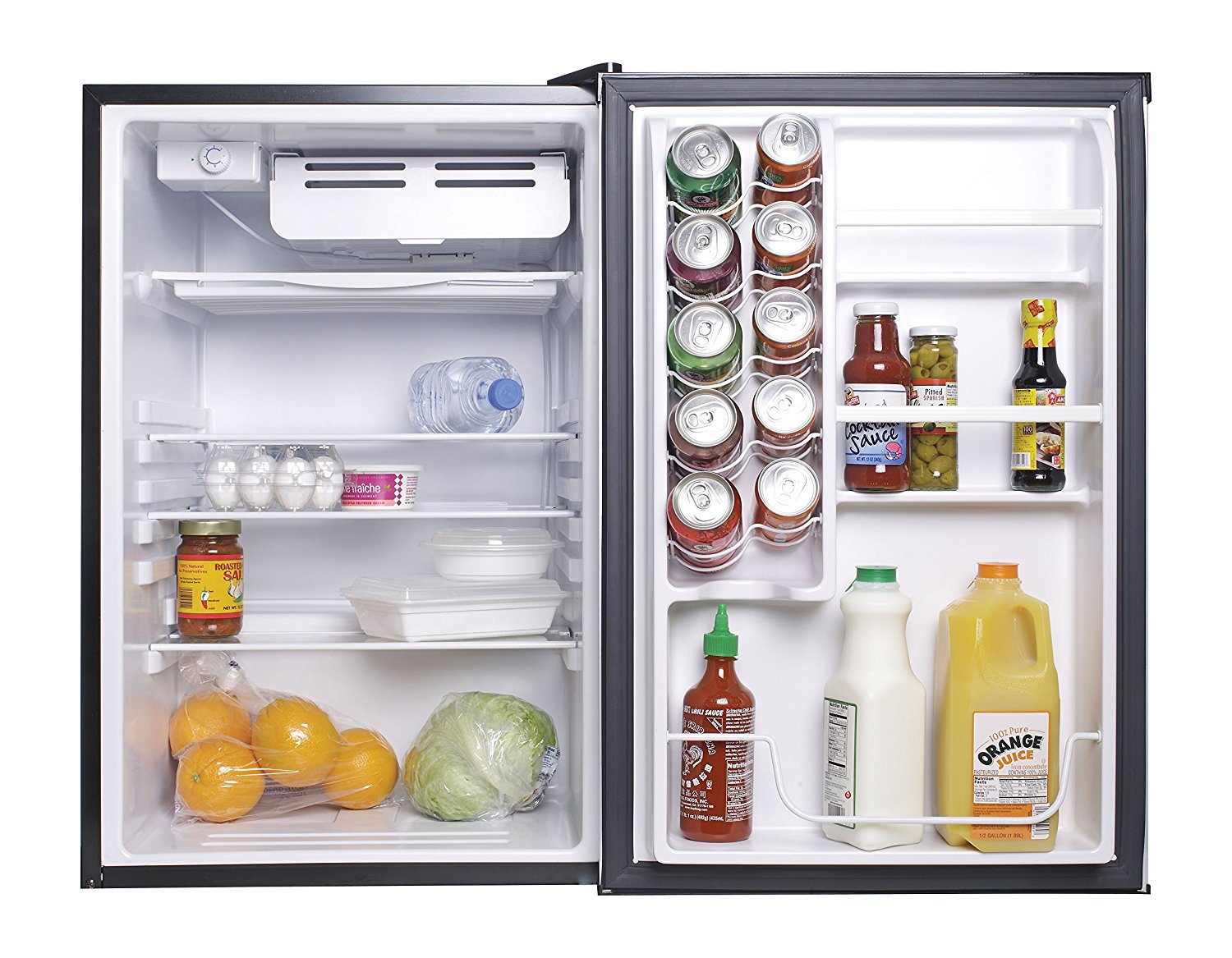Haier HC27SF22RB 2.7 Cubic Feet Refrigerator/Freezer, Black N52 free image download