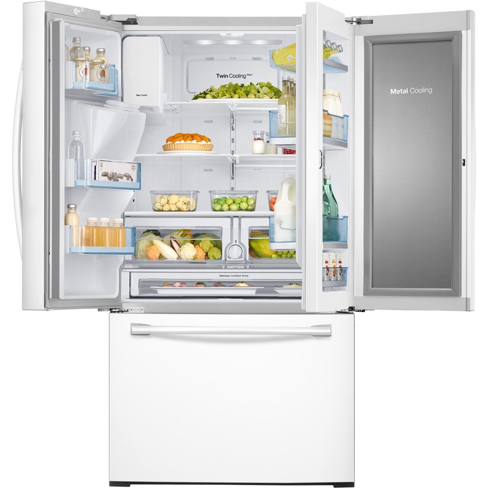 Samsung RF28HDEDPWW 27.8 Cu. Ft. White French Door Refrigerator N3 free