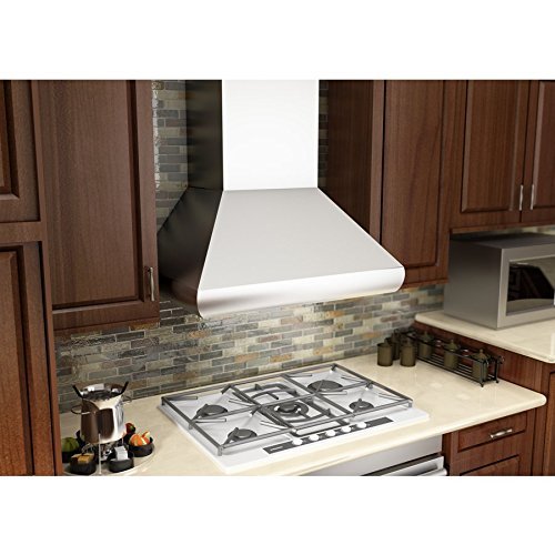 ZLINE 42 in. 1200 CFM Wall Mount Range Hood in Stainless Steel free