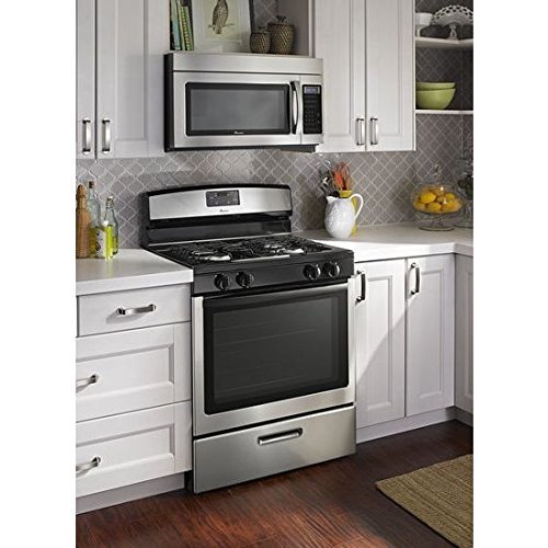 AMANA AGR5330BAW 30 inch 5.1 Cu. Ft. Single Oven FreeStanding Gas