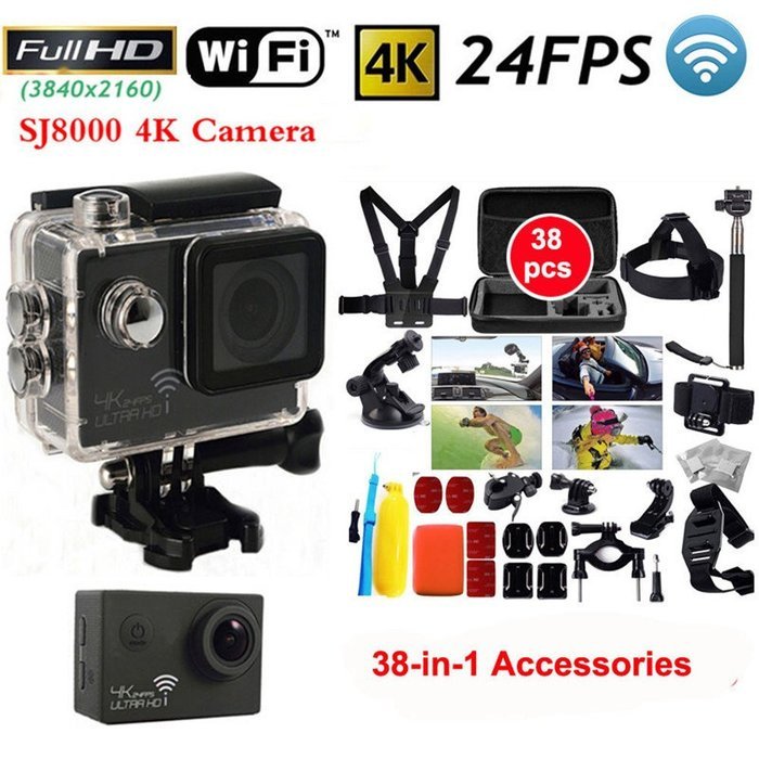 Boblov Ultra 4K Camera SJ8000 WIFI Sport Action Mini DV Waterproof