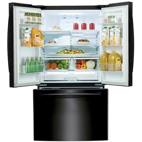 Samsung RF261BEAEBC 25.5 Cu. Ft. Black French Door Refrigerator Energy Star free image download