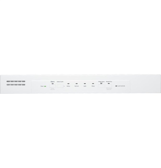 GE DISHWASHERS 290053 BuiltIn 24" Dishwasher with Front Controls