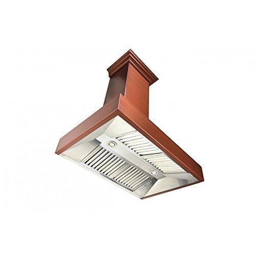 36" 1200 CFM Wall Mounted Range Hood Finish Copper N4 free image download