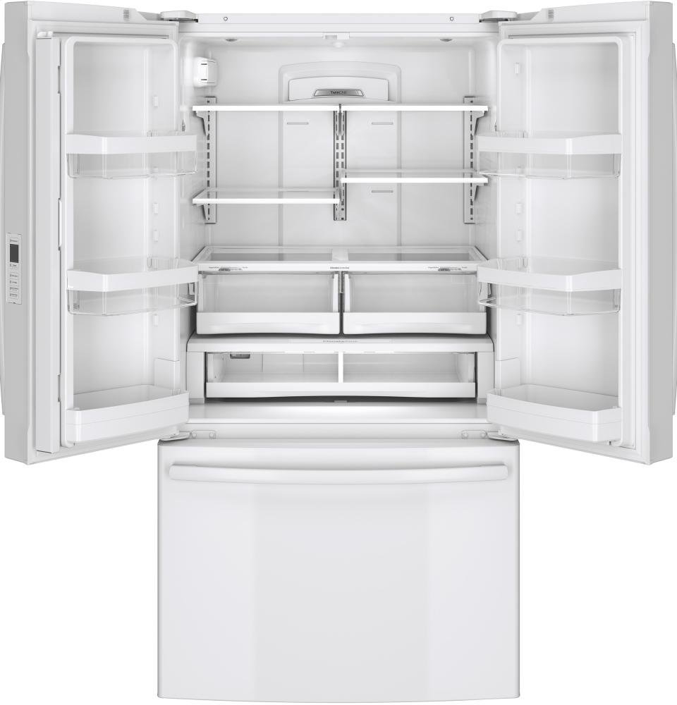 GE White FrenchDoor Refrigerator N3 free image download