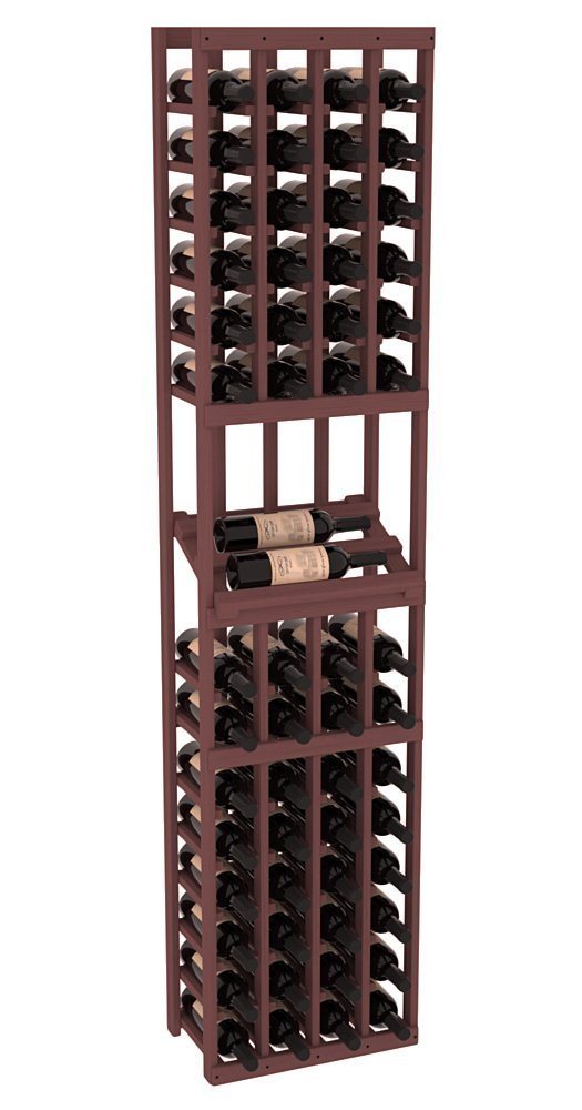 Wine Racks America Ponderosa Pine 4 Column Side Display Kit. 13 Stains to Choose From! free