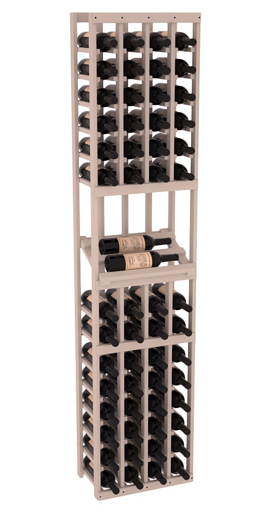 Wine Racks America Ponderosa Pine 4 Column Side Display Kit. 13 Stains to Choose From! N2 free