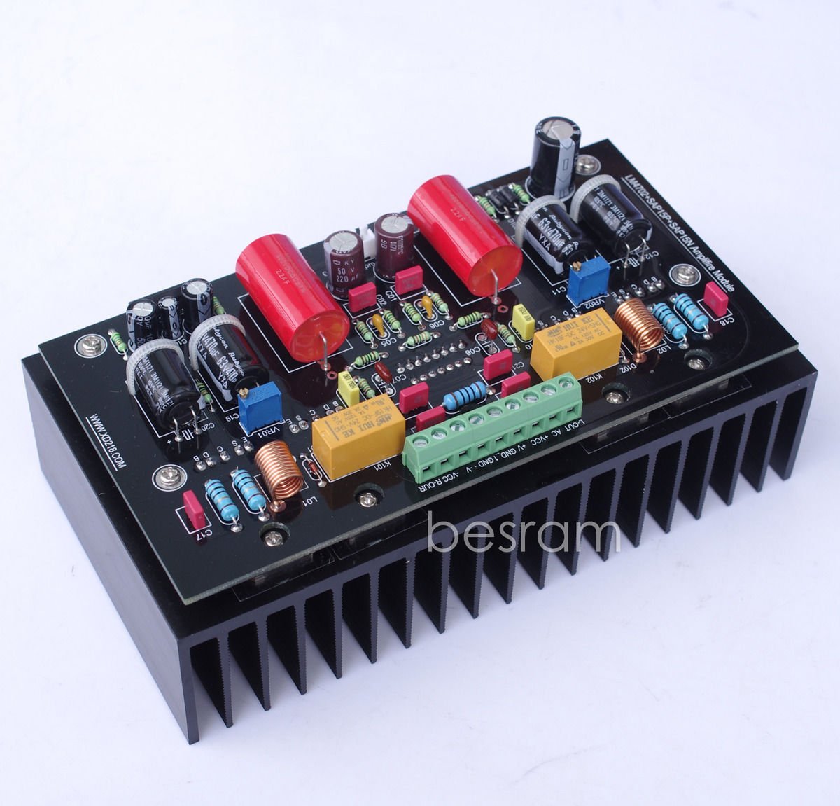 LM4702 Assembly 2X100W Class AB Audio Power Amplifier Board ± 45V - ±