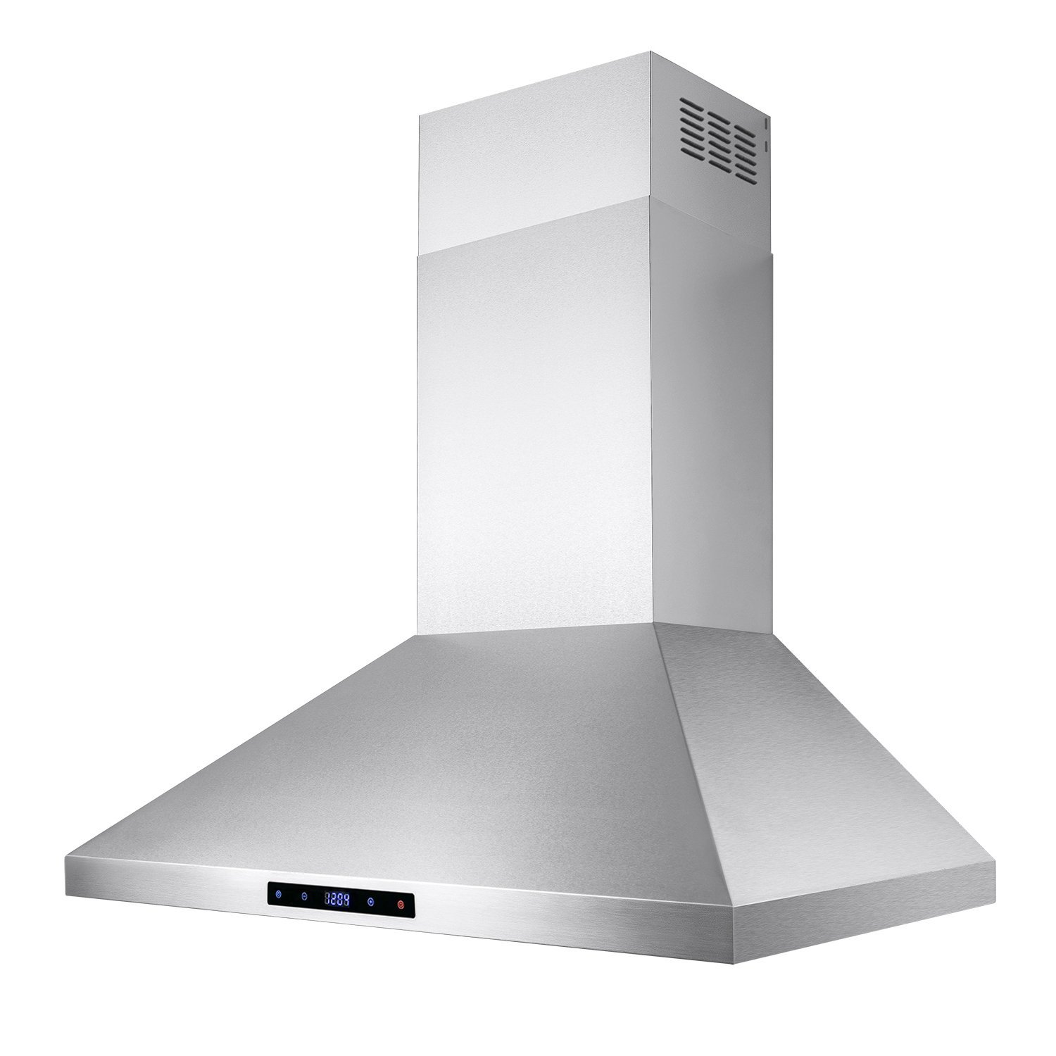 AKDY 36" Stainless Steel Wall Mount Powerful Kitchen Range Hood LED