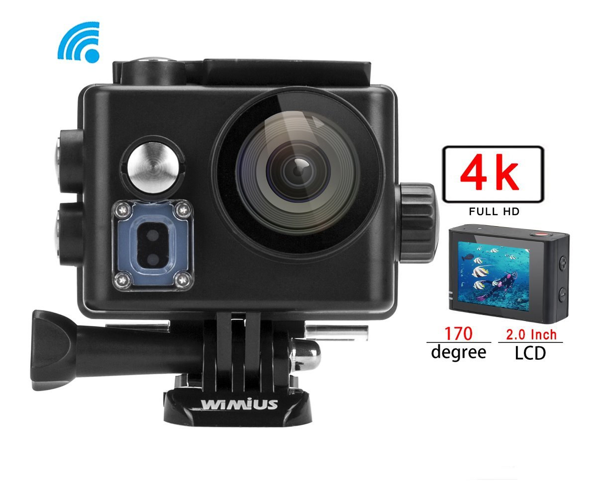 WiMiUS 4K 16MP Wifi Sports Action Camera Ultra HD Waterproof 1080P DV