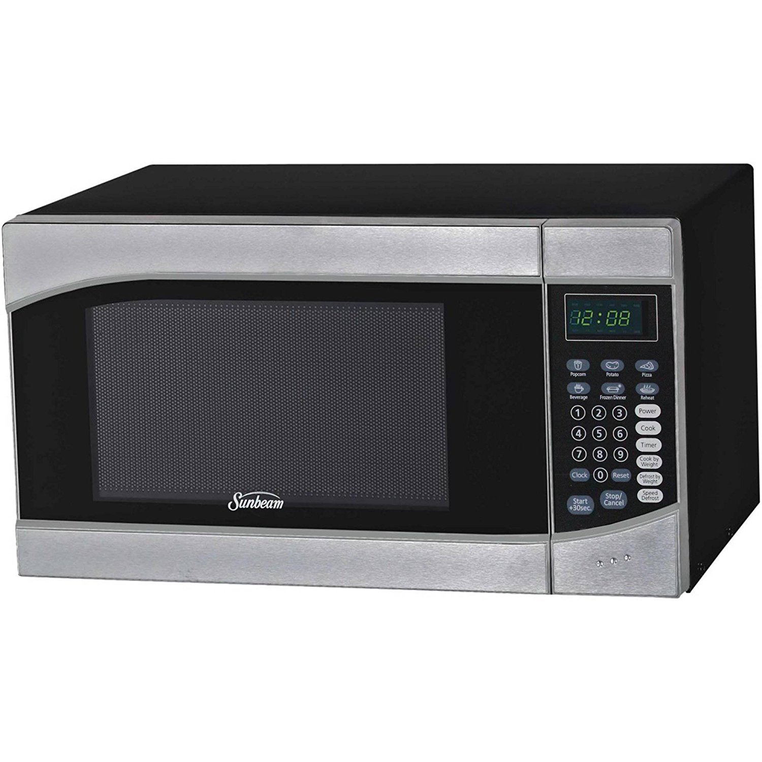 Sunbeam 0.9 cu ft Stainless Steel Digital Display Timer Countertop