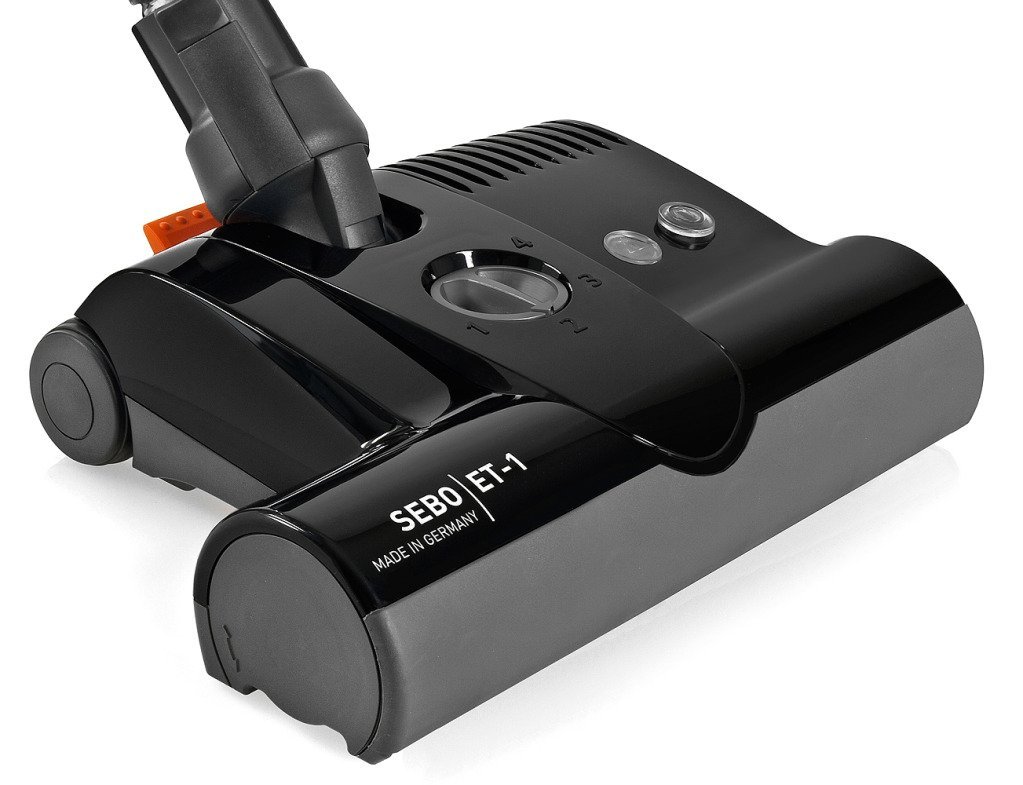 Sebo Airbelt D4 Black Premium Canister Vacuum Cleaner with ET1