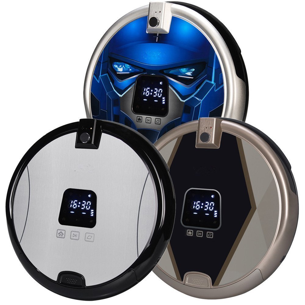 Suction Robot Vacuum Cleaner with 1080P HD Detective Surveillance Camera and Unique Wifi Remote