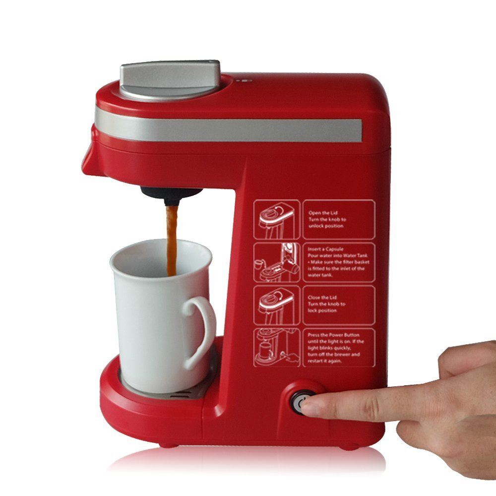 CHULUX Single Serve Kcup Coffee Maker, Black N30 free image download