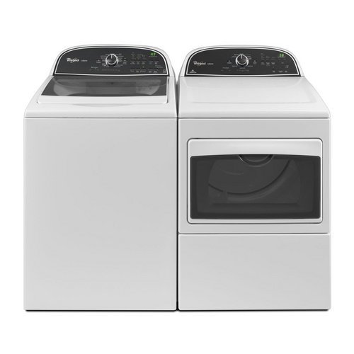 Whirlpool WGD5800BW Cabrio 7.4 Cu. Ft. White Gas Dryer free image download