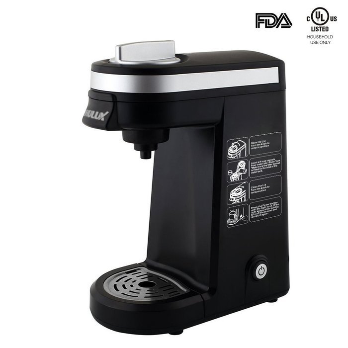 CHULUX Single Serve Kcup Coffee Maker, Black N12 free image download