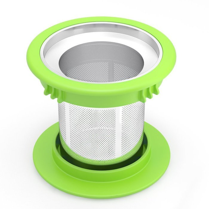 Silibake Loose Leaf Tea Infuser Brewing System Cup with Removable