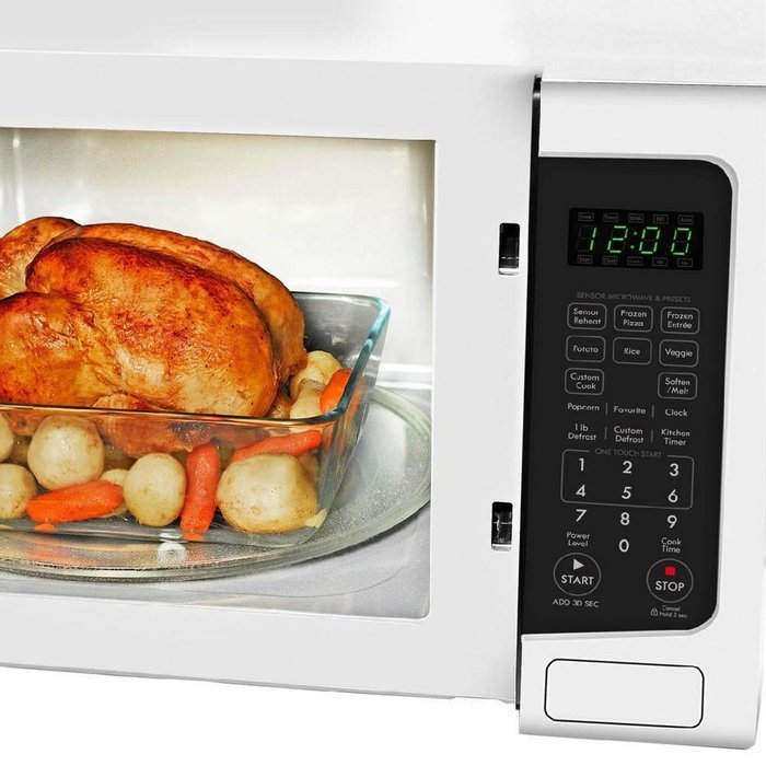 Kenmore 1.2 cu. ft. Countertop Microwave w/ EZ Clean Interior Stainless