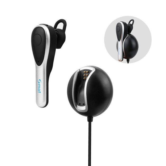 Smof Bluetooth CSR4.0 Handsfree Headset + Receiver 2in1