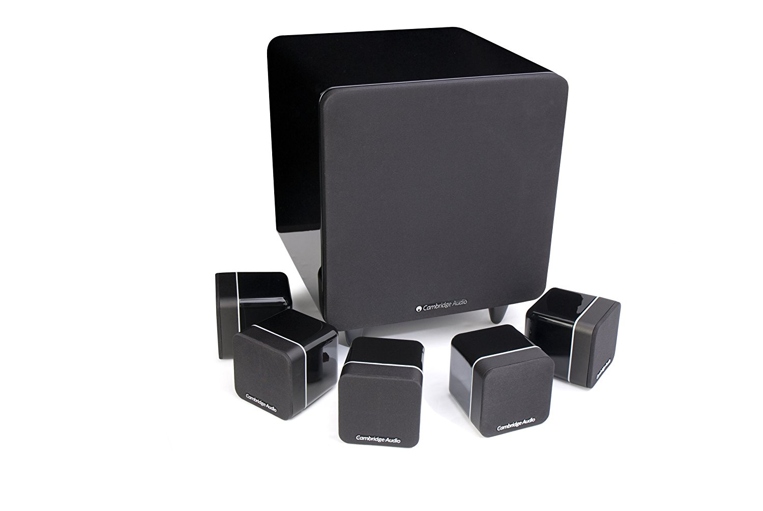 Cambridge Audio Minx S315 5.1 Home Cinema System, High Gloss Black free