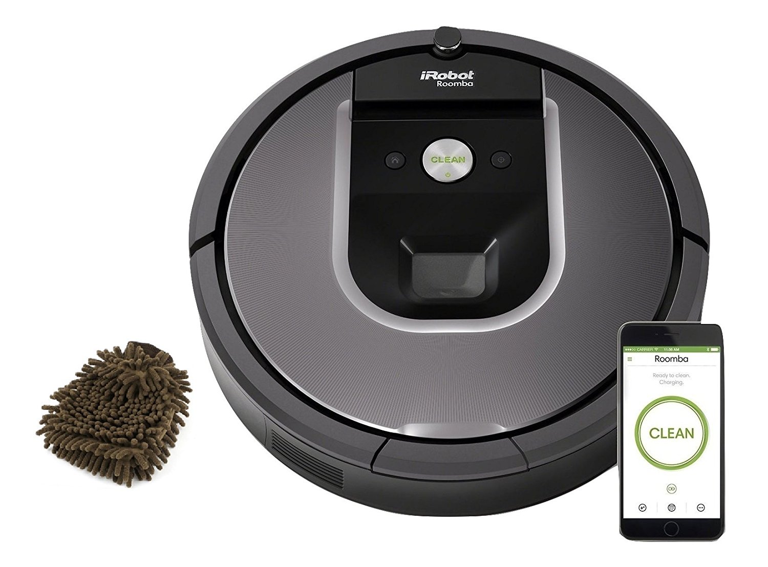 IRobot 960 Roomba 960 Robotic Vacuum Cleaner, Robotic, Cleaning Robot