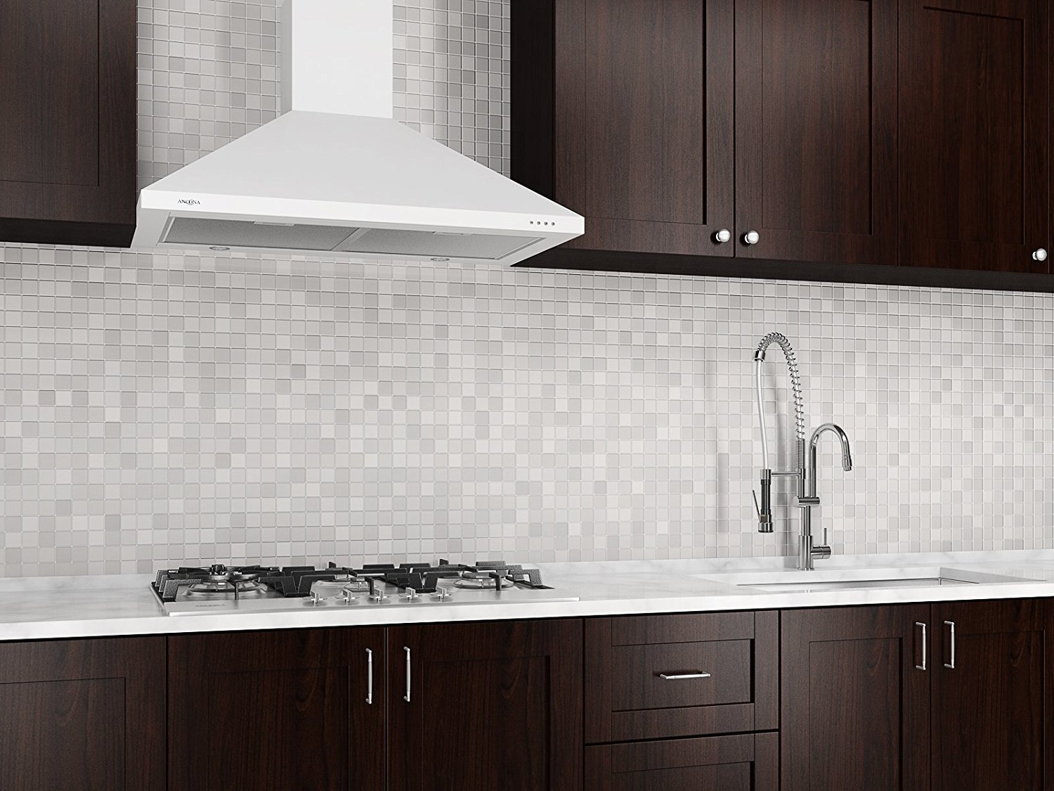 Ancona WPPW430 WallMounted Classic Pyramid Style Convertible Range