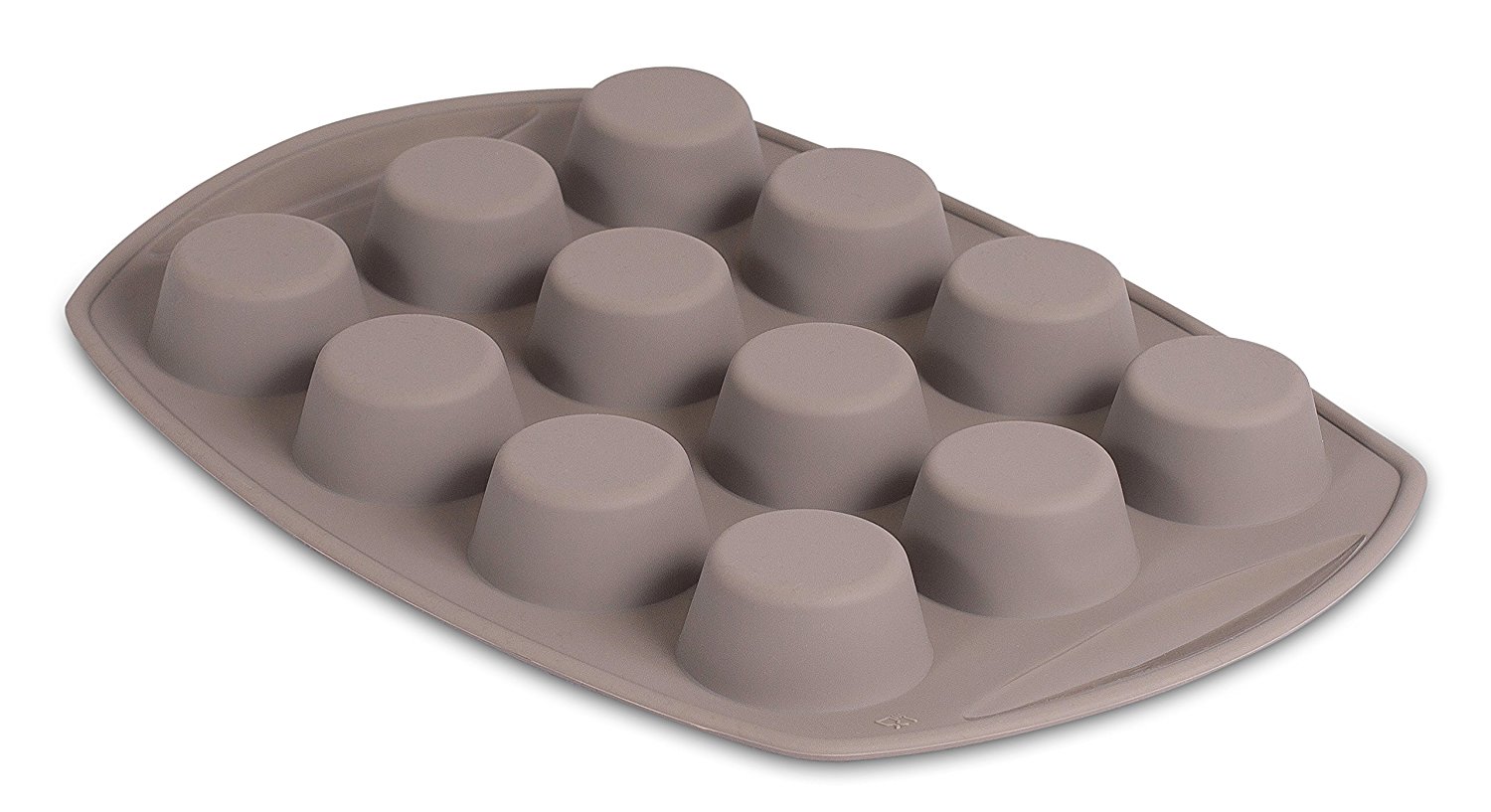 Best Silicone Muffin Pan 12 Cup Cupcake Tray Cake