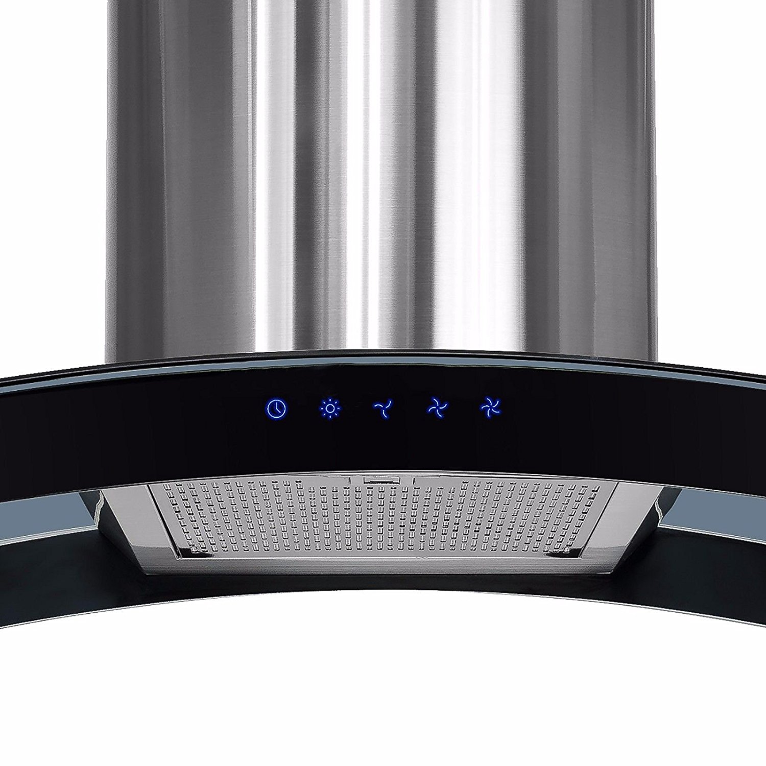 36" Beautiful Island Mount Stainless Steel Kitchen Range Hood Stove