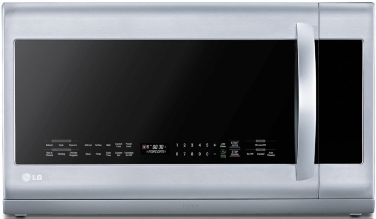 LG LMHM2237ST 2.2 Cubic Feet OverTheRange Microwave Oven, Stainless