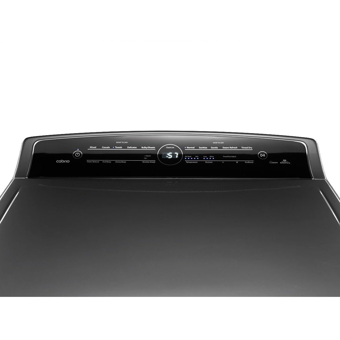 Whirlpool WED8500DC Cabrio 8.8 Cu. Ft. Chrome Shadow Electric With