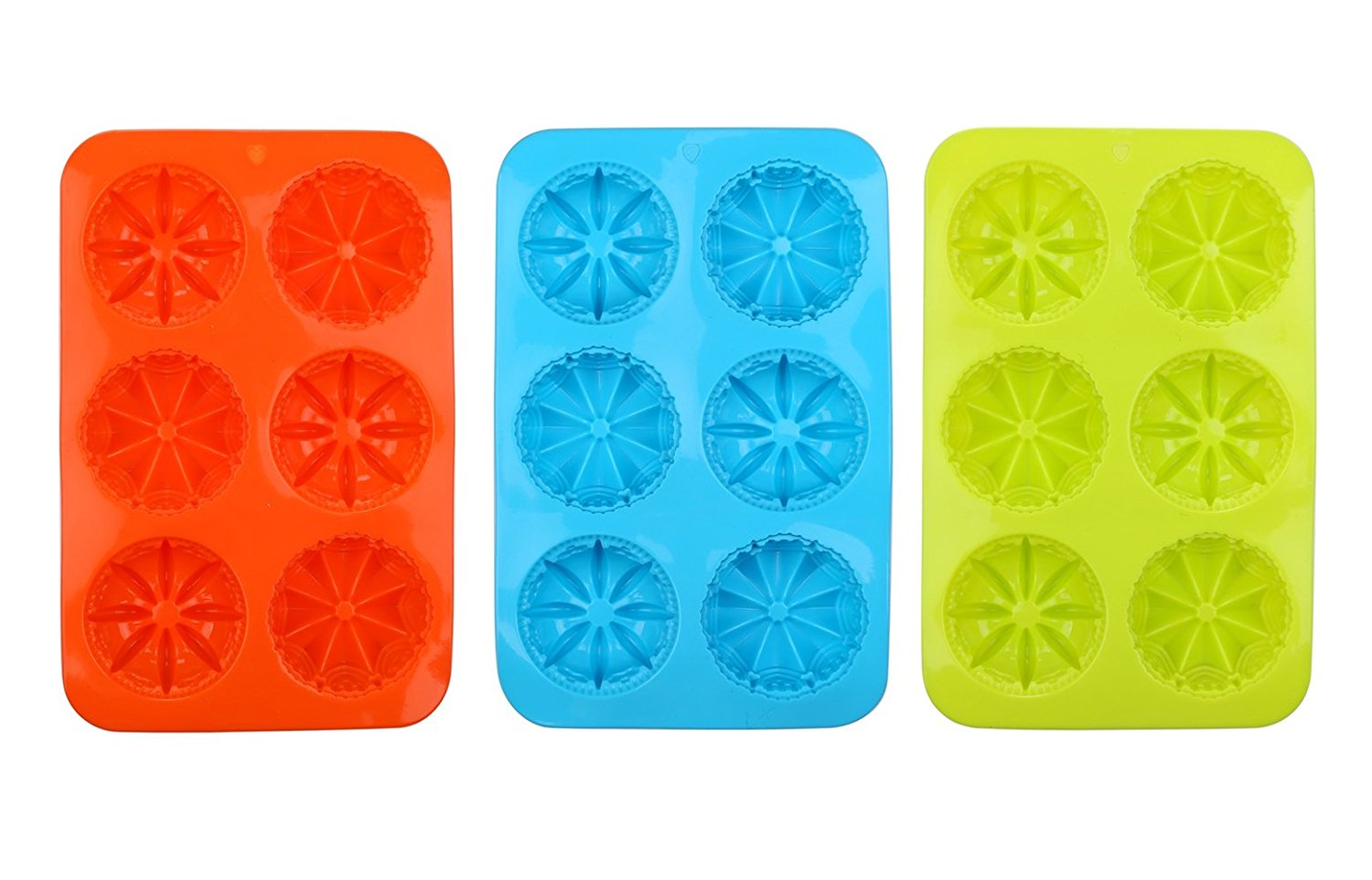 Crystallove Novelty Silicone Cake Mold Muffin Pudding Jelly Bakeware