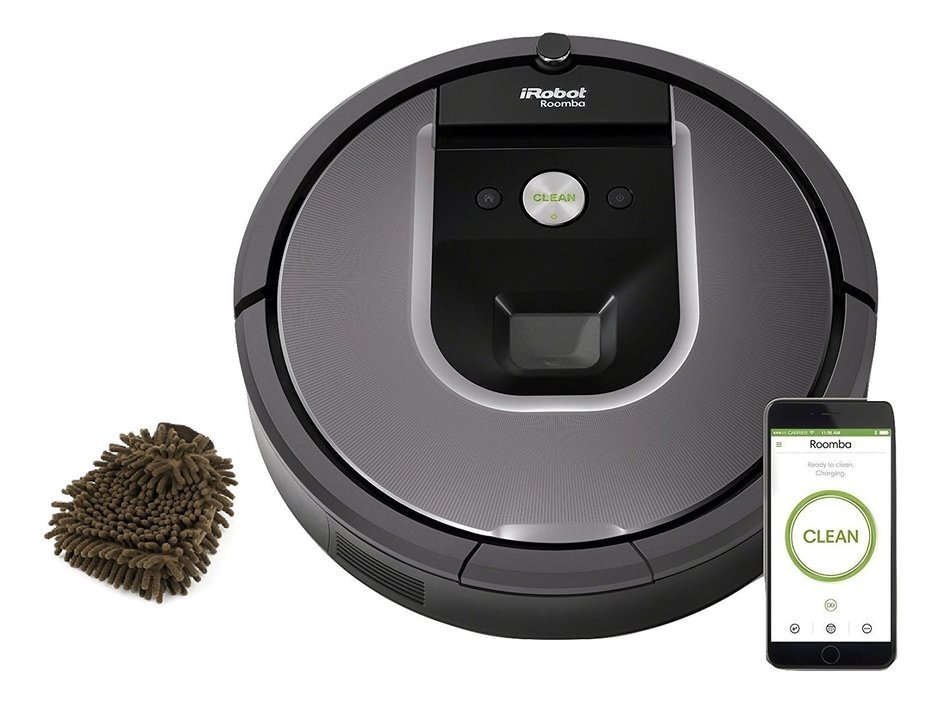 IRobot 960 Roomba 960 Robotic Vacuum Cleaner, Robotic, Cleaning Robot Set) w/ Bonus