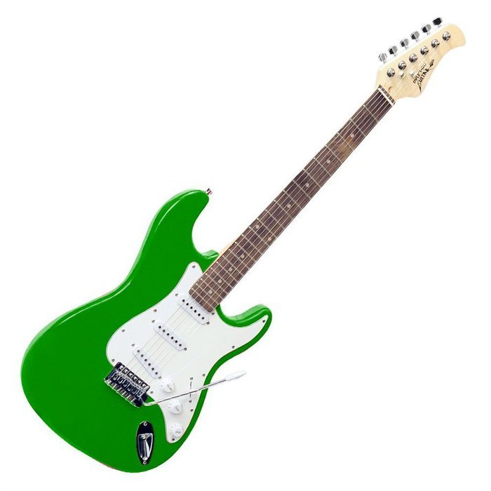 Generic Beginner Electric Guitar Green free image download