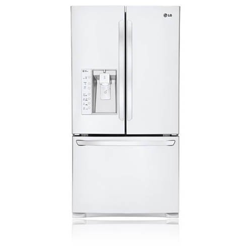 LG LFX31925SW30.7 Cu. Ft. Smooth White French Door Refrigerator