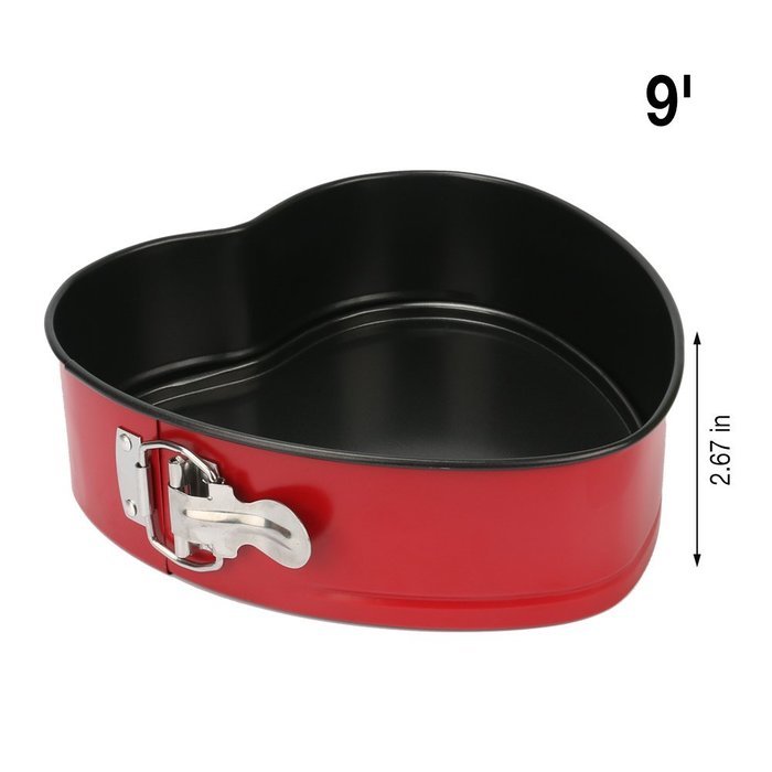 Springform Pan, MCIRCO 7" Nonstick Cake Pan Cheesecake Pan Leakproof