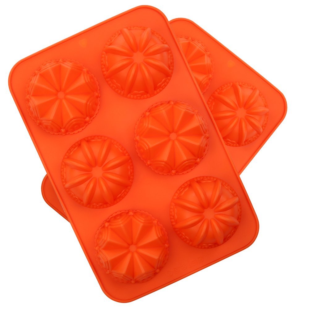 Crystallove Novelty Silicone Cake Mold Muffin Pudding Jelly Bakeware