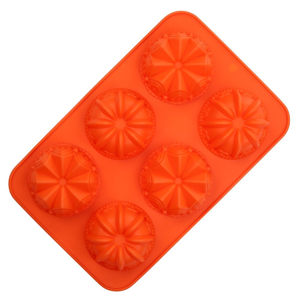 Crystallove Novelty Silicone Cake Mold Muffin Pudding Jelly Bakeware