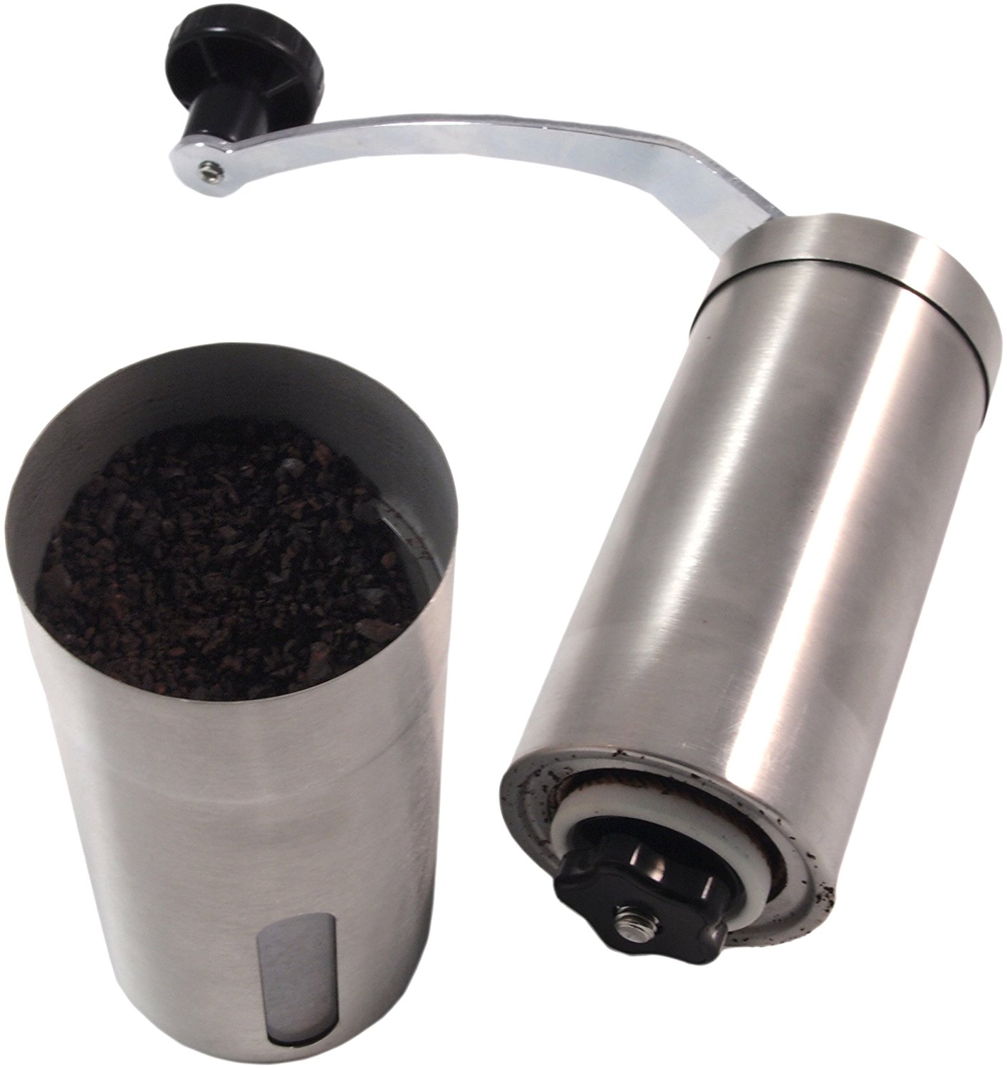 Turkish Ultra Fine Hand Coffee Grinder, Ceramic Grinder Burr Allows