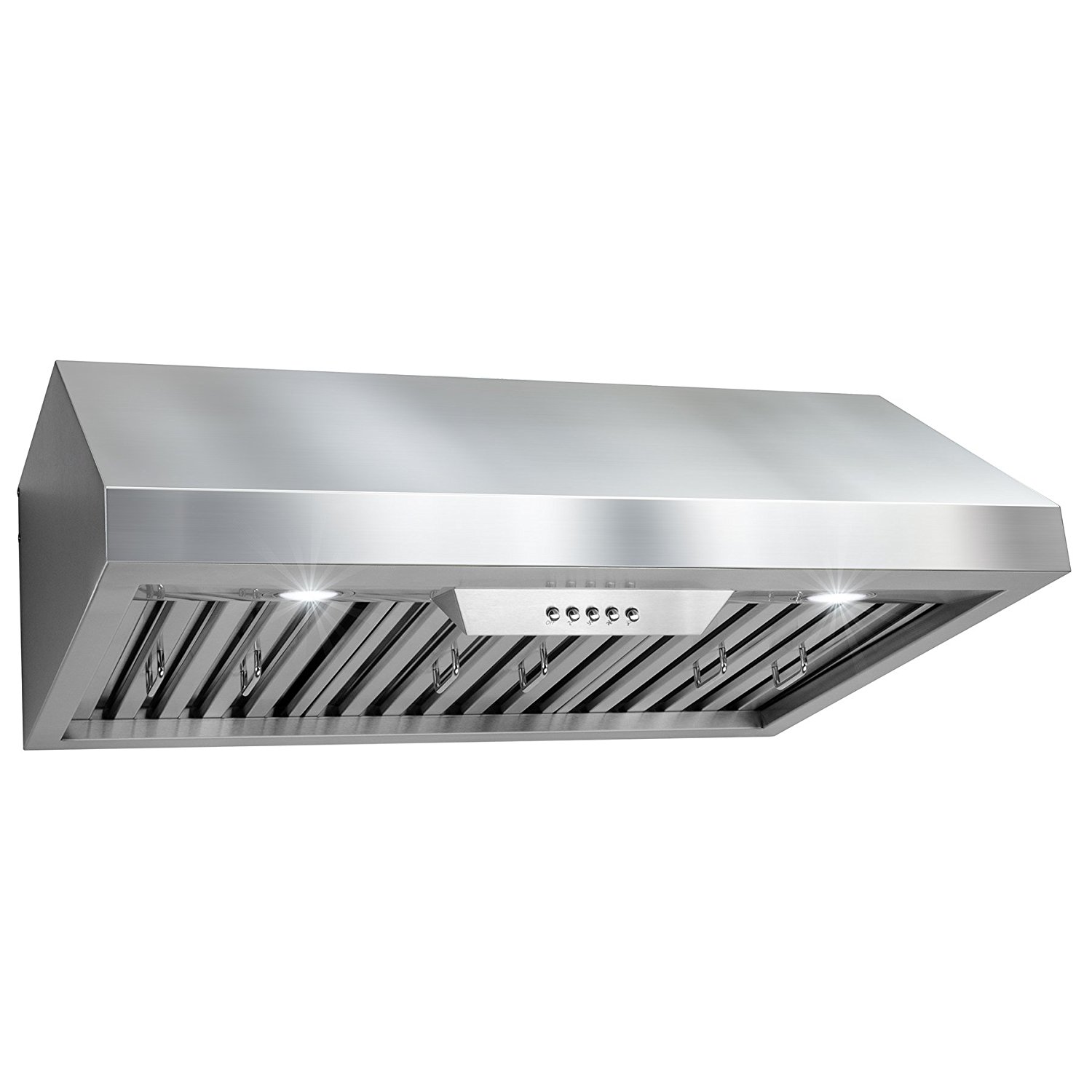 Perfetto Kitchen and Bath 30" Under Stainless Steel Push Button