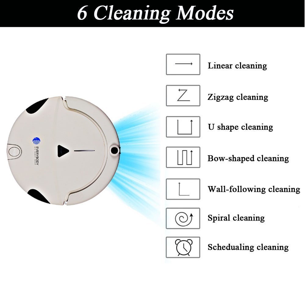 EVERYBODY X1 Household Robotic Vacuum Cleaner with Mobile App and Camera Remote Control and Wi
