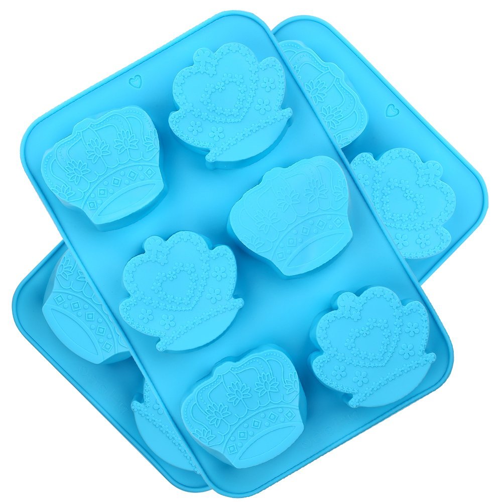 Crystallove Novelty Silicone Cake Mold Muffin Pudding Jelly Bakeware