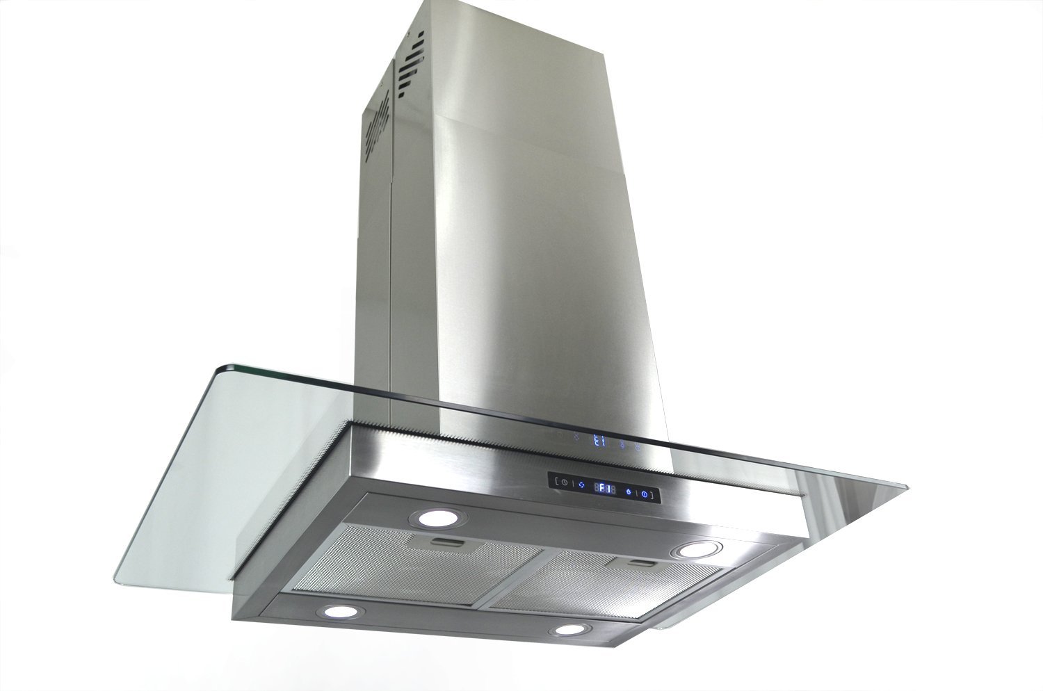 Golden Vantage 36" Island Mount Stainless Steel Range Hood Stove Vent