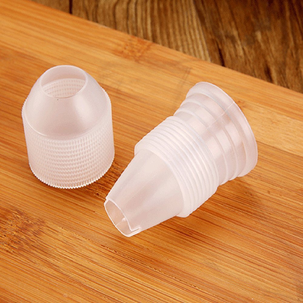 10 Pack Small Size Coupler Adaptor Icing Piping Nozzle Bag Cake Flower Pastry Decoration Tool N3