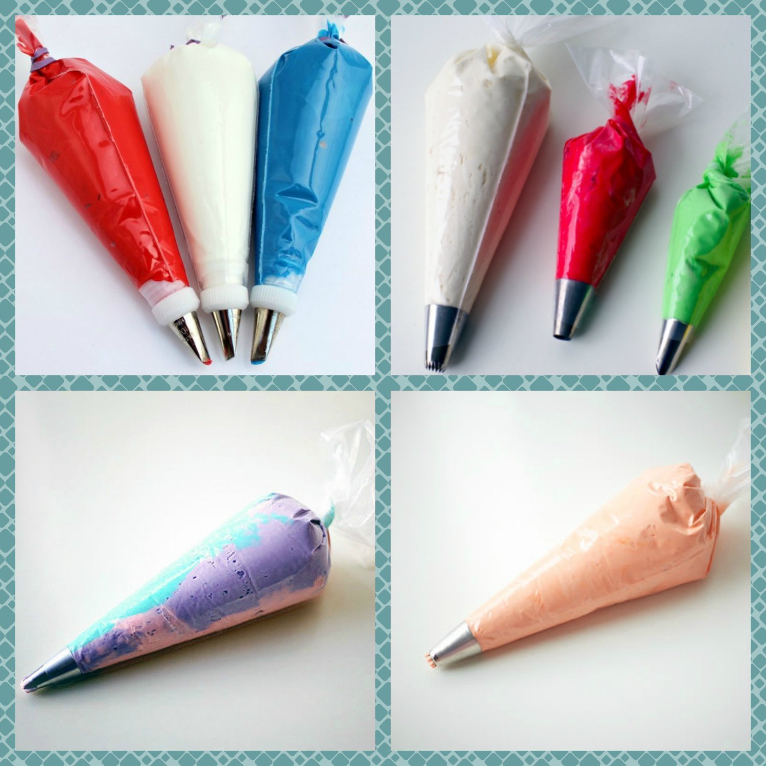 Pridebit Pastry Bag Extra Thick Disposable 16Inch Cake/Cupcake