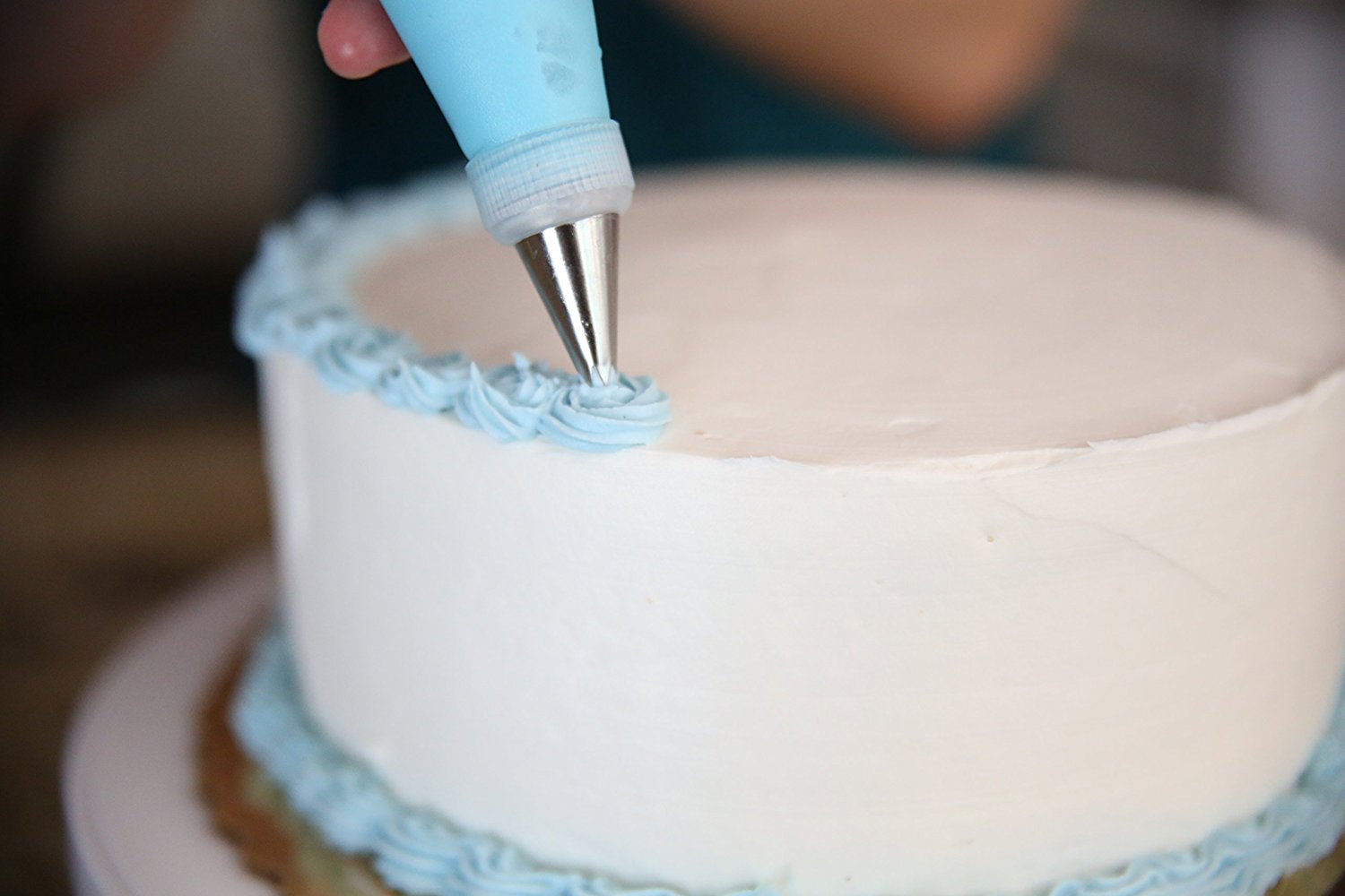 Best Cake Decorating Kit by Baking Partners White Professional 26