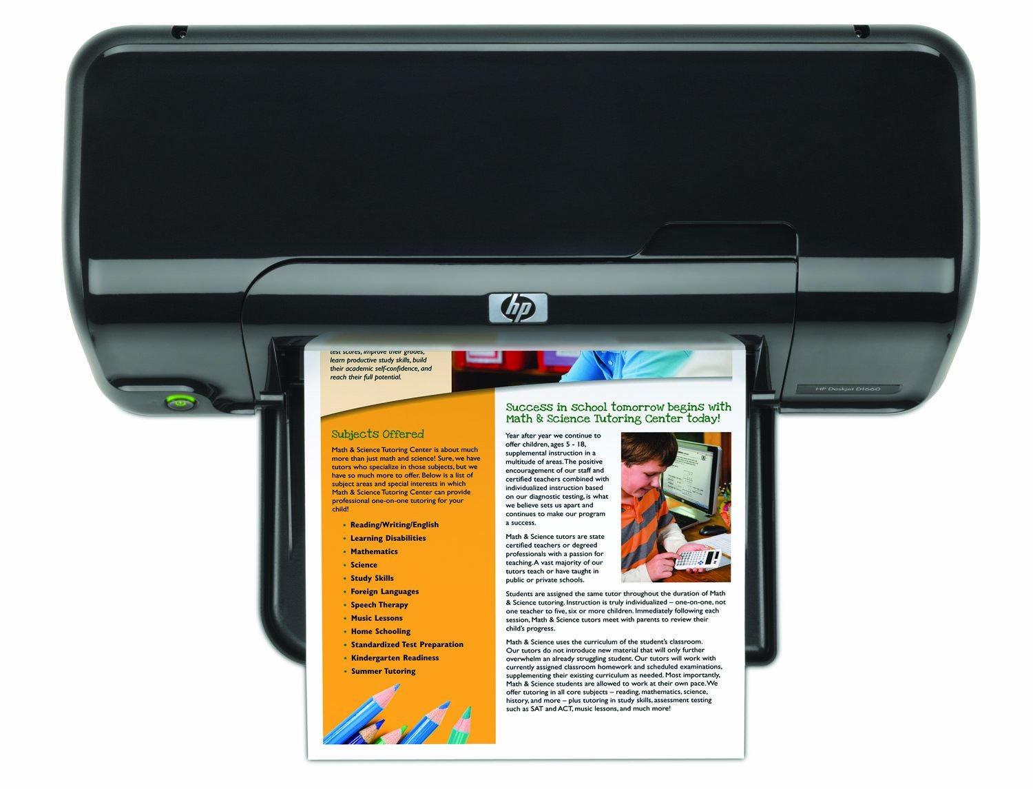 HP Deskjet D1660 Printer (CB770AB1H) free image download